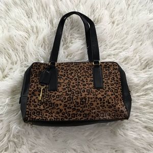 Fossil Cheetah Print Purse